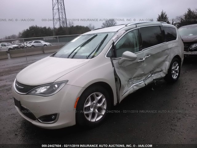 2C4RC1EG4HR721305 - 2017 CHRYSLER PACIFICA TOURING L PLUS WHITE photo 2