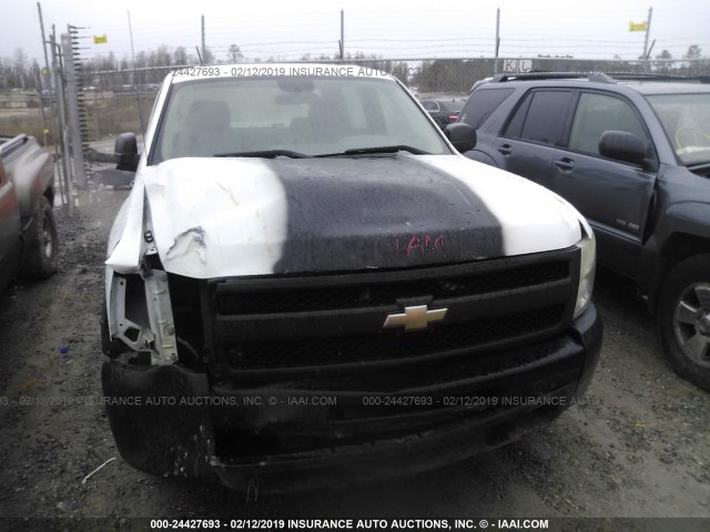 3GCRCPEA5AG295585 - 2010 CHEVROLET SILVERADO C1500 WHITE photo 10