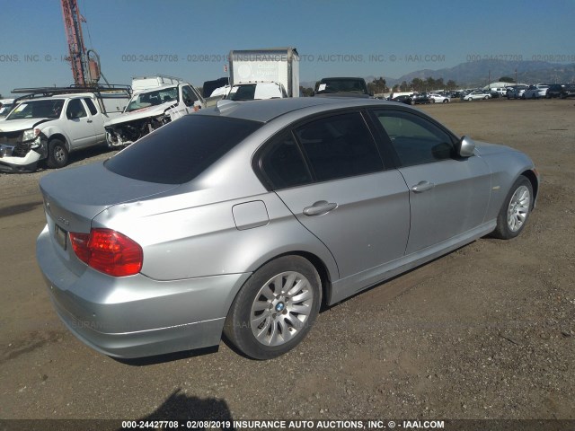 WBAPH575X9NL79124 - 2009 BMW 328 I SULEV SILVER photo 4