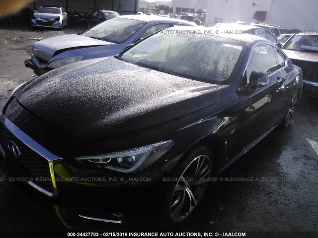 JN1EV7EL5HM554144 - 2017 INFINITI Q60 PREMIUM/SPORT BLACK photo 2