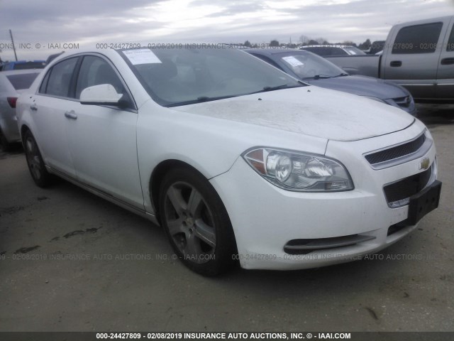 1G1ZD5EU4BF220996 - 2011 CHEVROLET MALIBU 2LT WHITE photo 1