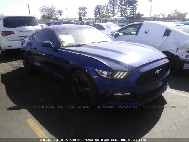 1FA6P8TH5G5226060 - 2016 FORD MUSTANG Mavi fotoğraf 1