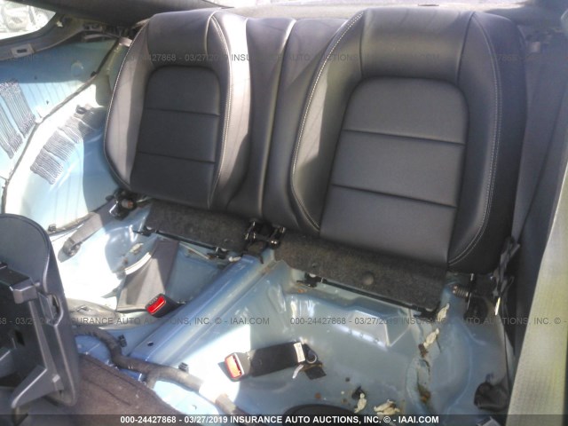 1FA6P8TH5G5226060 - 2016 FORD MUSTANG Mavi fotoğraf 8
