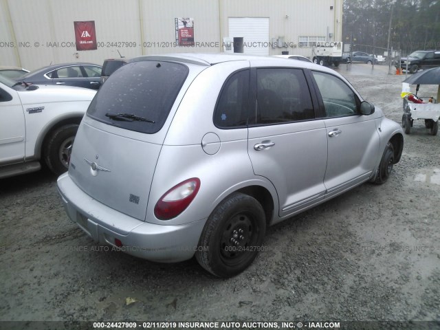 3A4FY58BX7T567927 - 2007 CHRYSLER PT CRUISER TOURING SILVER photo 4