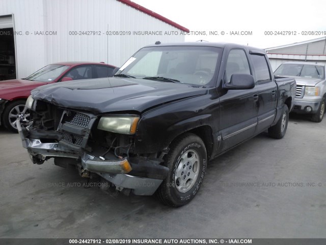 2GCEC13T941286742 - 2004 CHEVROLET SILVERADO C1500 GRAY photo 2