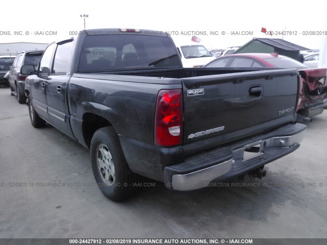 2GCEC13T941286742 - 2004 CHEVROLET SILVERADO C1500 GRAY photo 3