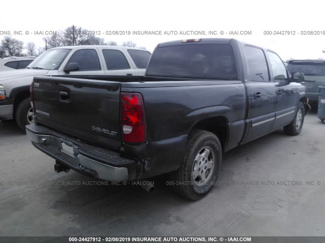 2GCEC13T941286742 - 2004 CHEVROLET SILVERADO C1500 GRAY photo 4