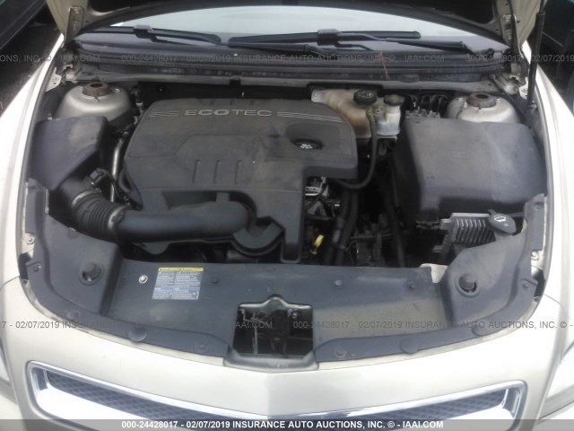 1G1ZB5E08CF199011 - 2012 CHEVROLET MALIBU LS TAN photo 10