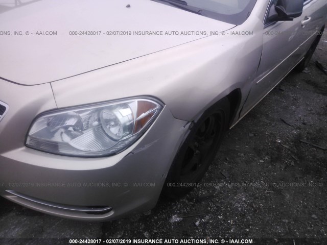 1G1ZB5E08CF199011 - 2012 CHEVROLET MALIBU LS TAN photo 6
