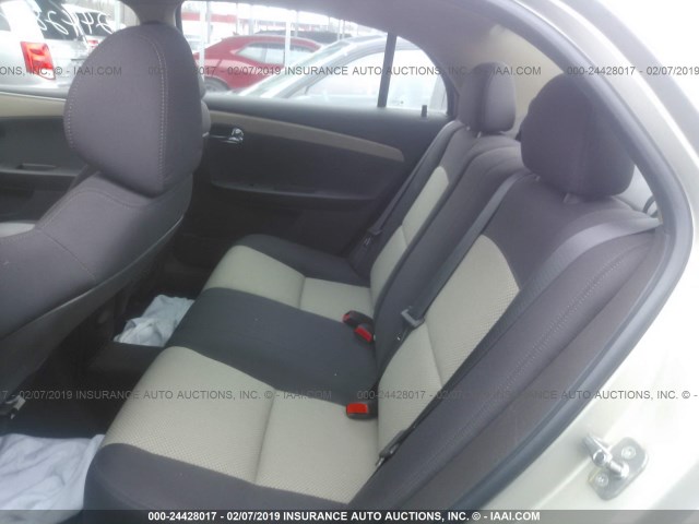1G1ZB5E08CF199011 - 2012 CHEVROLET MALIBU LS TAN photo 8