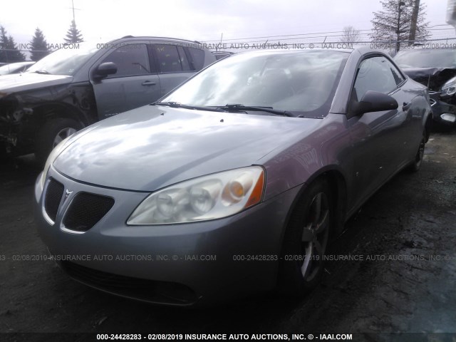 1G2ZH361X74173291 - 2007 PONTIAC G6 GT BLUE photo 2