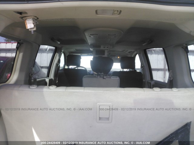 5N3AA08A65N802175 - 2005 INFINITI QX56 BEIGE photo 8