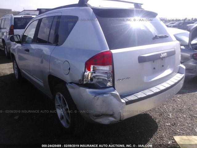 1J4FF47B99D138238 - 2009 JEEP COMPASS SPORT SILVER photo 6