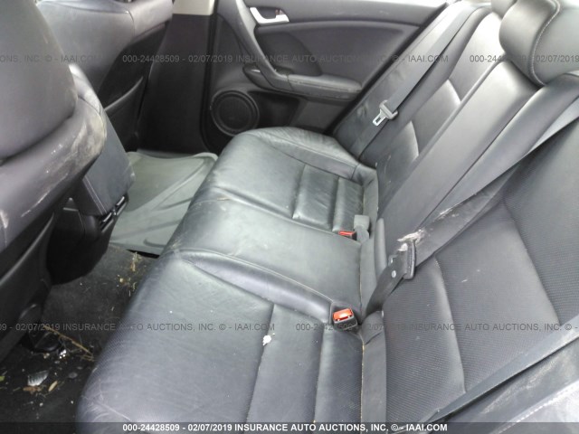 JH4CU2F63CC025226 - 2012 ACURA TSX TECH BLACK photo 8