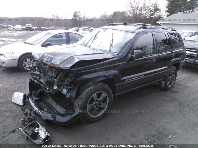 1J4GW48S74C193157 - 2004 JEEP GRAND CHEROKEE LAREDO/COLUMBIA/FREEDOM 黑色 照片 2