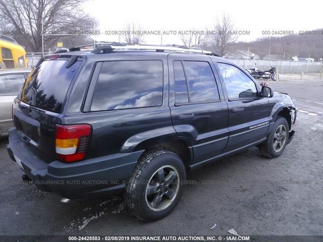 1J4GW48S74C193157 - 2004 JEEP GRAND CHEROKEE LAREDO/COLUMBIA/FREEDOM 黑色 照片 4