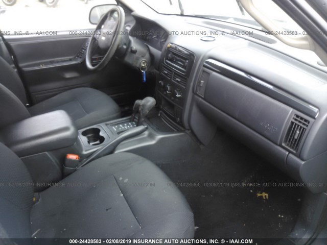 1J4GW48S74C193157 - 2004 JEEP GRAND CHEROKEE LAREDO/COLUMBIA/FREEDOM 黑色 照片 5