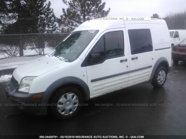NM0LS6AN7CT104960 - 2012 FORD TRANSIT CONNECT XL WHITE photo 2