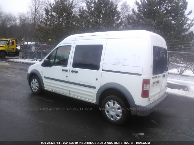 NM0LS6AN7CT104960 - 2012 FORD TRANSIT CONNECT XL WHITE photo 3