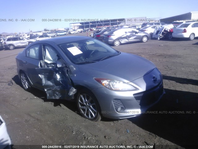 JM1BL1W99C1658488 - 2012 MAZDA 3 S SILVER photo 1