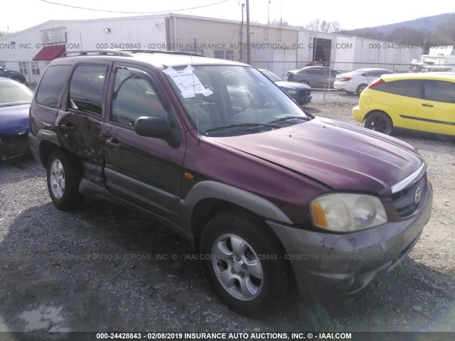 4F2CZ06103KM29909 - 2003 MAZDA TRIBUTE ES BURGUNDY photo 1