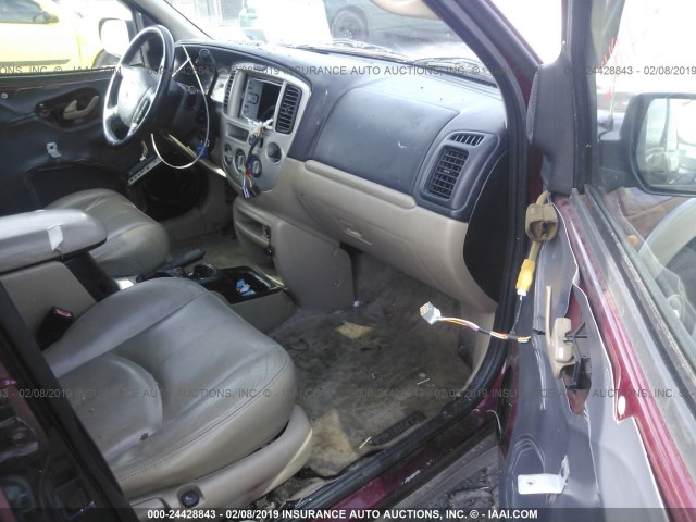 4F2CZ06103KM29909 - 2003 MAZDA TRIBUTE ES 勃艮第红 照片 5