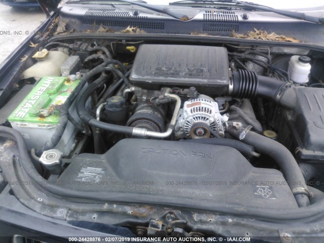 1J4GW48N94C434176 - 2004 JEEP GRAND CHEROKEE LAREDO/COLUMBIA/FREEDOM 黑色 照片 10