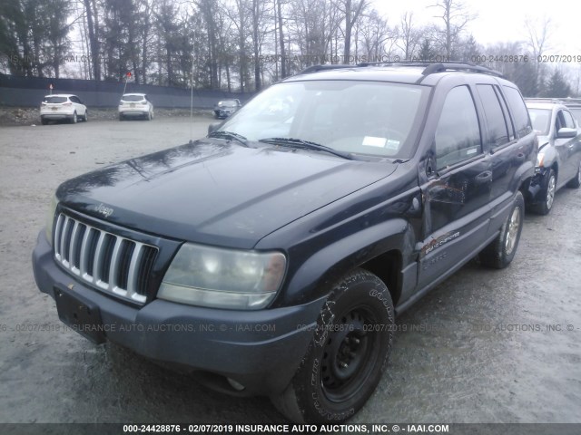 1J4GW48N94C434176 - 2004 JEEP GRAND CHEROKEE LAREDO/COLUMBIA/FREEDOM 黑色 照片 2