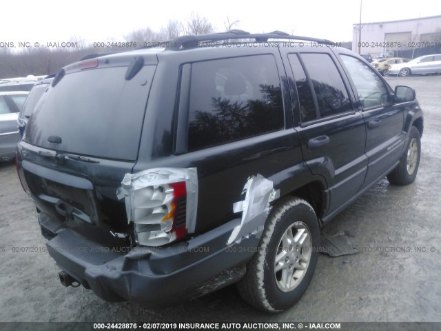 1J4GW48N94C434176 - 2004 JEEP GRAND CHEROKEE LAREDO/COLUMBIA/FREEDOM 黑色 照片 4