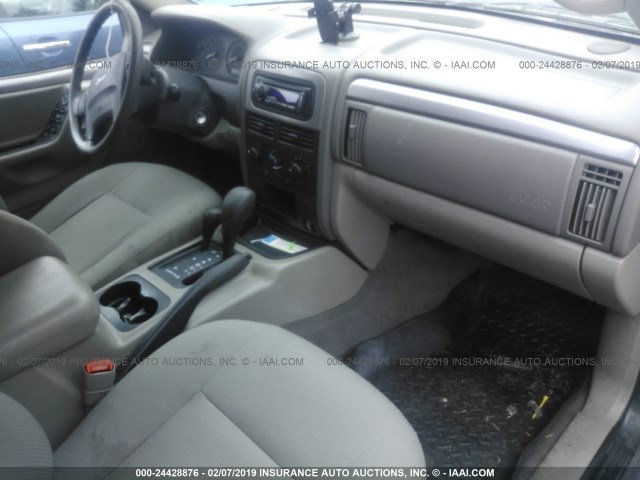 1J4GW48N94C434176 - 2004 JEEP GRAND CHEROKEE LAREDO/COLUMBIA/FREEDOM 黑色 照片 5