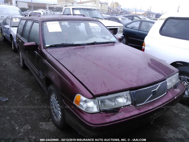 YV1KW9604V1037874 - 1997 VOLVO 960 RED photo 1