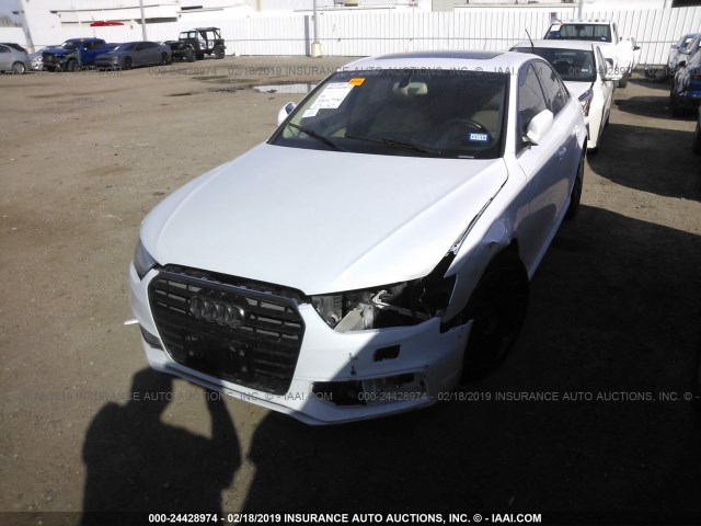 WAUEFAFL6EN023673 - 2014 AUDI A4 PREMIUM PLUS WHITE photo 2