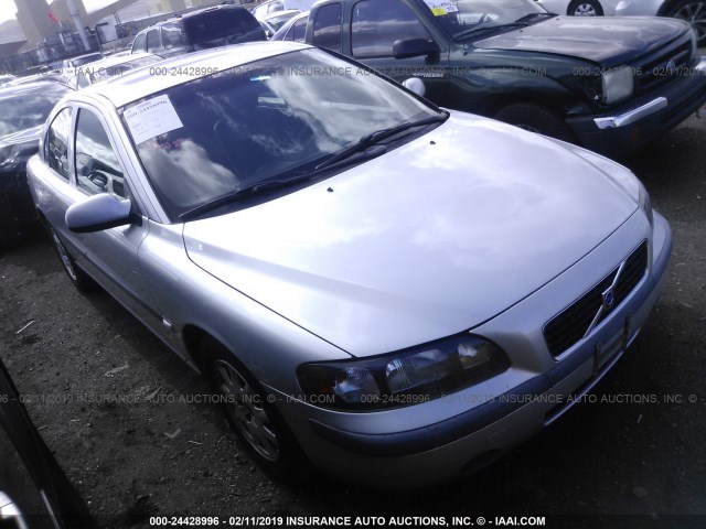 YV1RS61R612086562 - 2001 VOLVO S60 SILVER photo 1