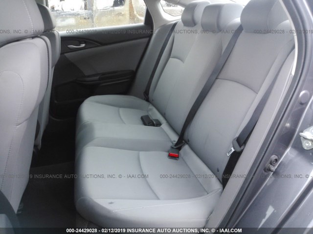 19XFC2F56GE087257 - 2016 HONDA CIVIC LX GRAY photo 8