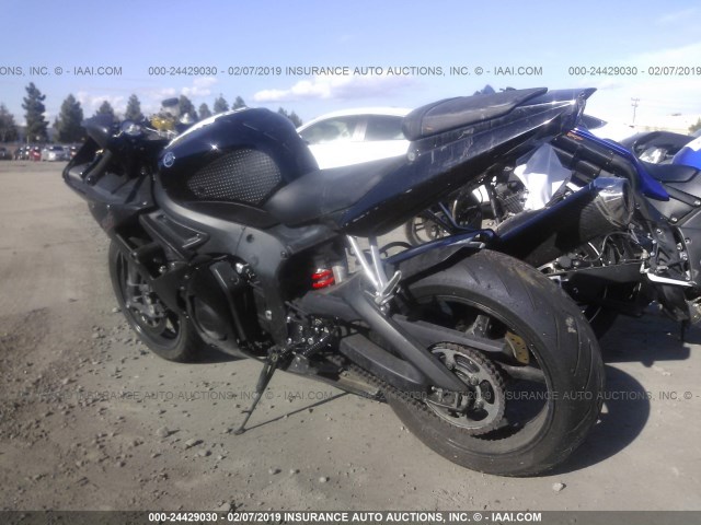 JYARJ06Y95A005549 - 2005 YAMAHA YZFR6 L BLACK photo 3