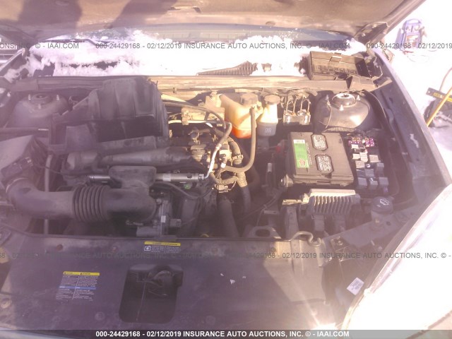 1G1ZS58F27F275117 - 2007 CHEVROLET MALIBU LS GRAY photo 10
