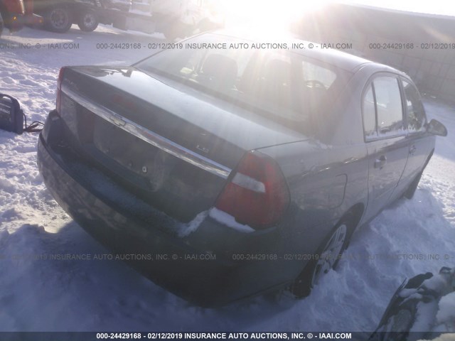 1G1ZS58F27F275117 - 2007 CHEVROLET MALIBU LS GRAY photo 4