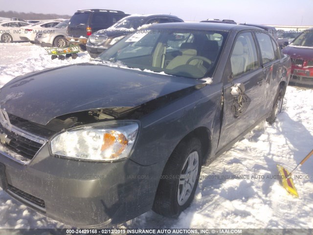 1G1ZS58F27F275117 - 2007 CHEVROLET MALIBU LS GRAY photo 6