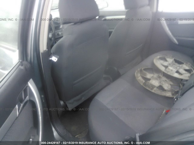 KL1TD5DE4BB133590 - 2011 CHEVROLET AVEO LS/LT GREEN photo 8