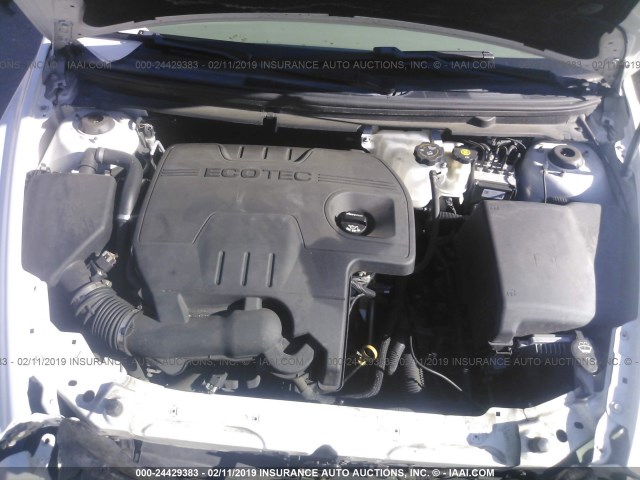 1G1ZA5E00CF379702 - 2012 CHEVROLET MALIBU LS WHITE photo 10