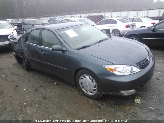 4T1BE32K03U739095 - 2003 TOYOTA CAMRY LE/XLE/SE GRAY photo 1