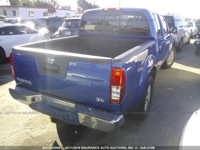 1N6AD0ER3FN720918 - 2015 NISSAN FRONTIER S/SV/SL/PRO-4X BLUE photo 4