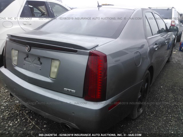 1G6DW677460146855 - 2006 CADILLAC STS GRAY photo 4