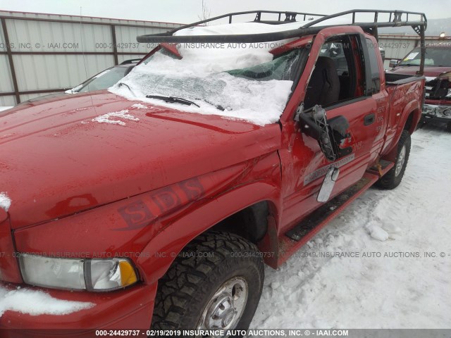 3B7KF23622M233896 - 2002 DODGE RAM 2500 RED photo 6