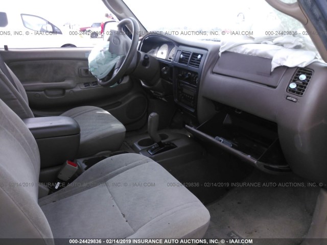 5TEGN92N73Z212511 - 2003 TOYOTA TACOMA DOUBLE CAB PRERUNNER RED photo 5