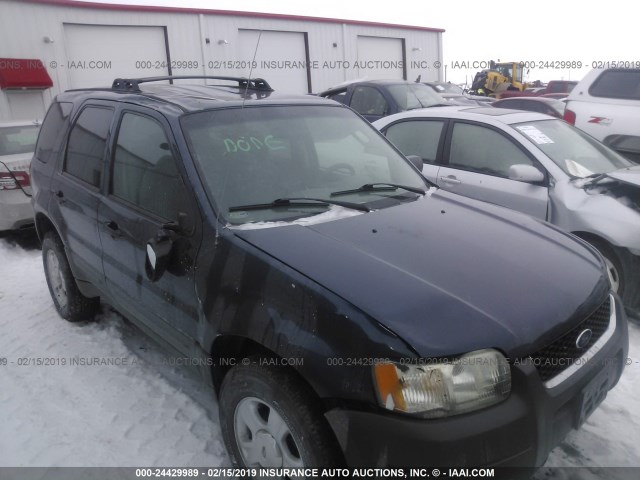 1FMYU03163KA61837 - 2003 FORD ESCAPE XLT Dark Blue photo 6