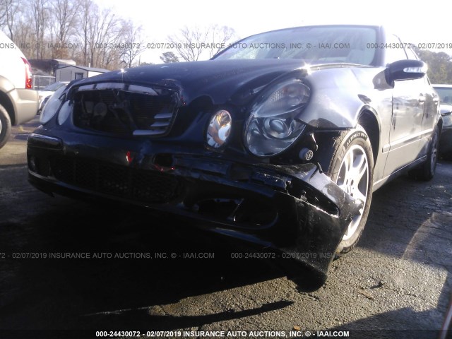 WDBUF56J36A809037 - 2006 MERCEDES-BENZ E 350 BLACK photo 6