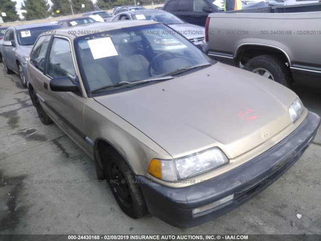 2HGED645XLH530545 - 1990 HONDA CIVIC DX GOLD photo 1