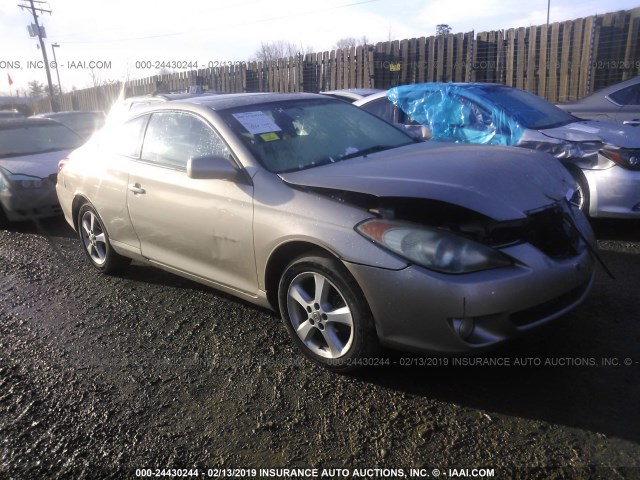 4T1CA38P04U013242 - 2004 TOYOTA CAMRY SOLARA SE/SLE GOLD photo 1