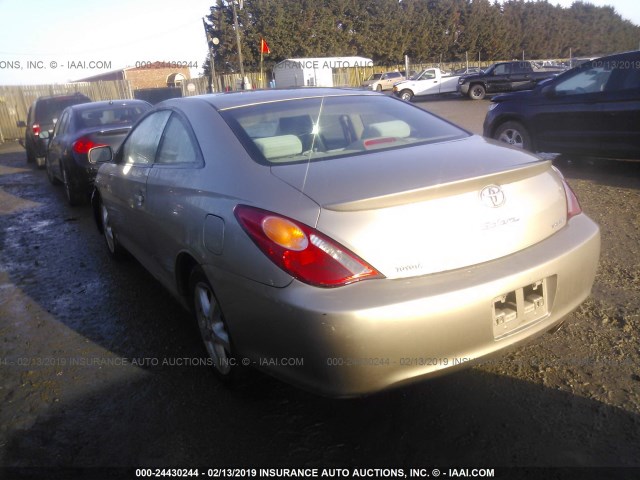 4T1CA38P04U013242 - 2004 TOYOTA CAMRY SOLARA SE/SLE GOLD photo 3